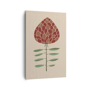 Bild auf Leinwand - Leinwandbild - Was für ein großs Tier - 80x120 cm