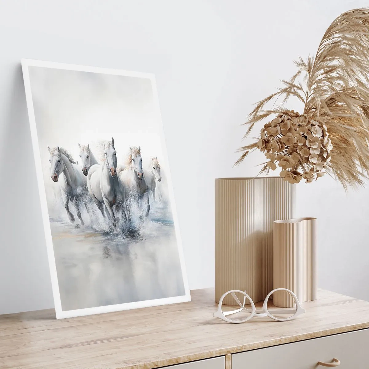 Poster - Weiße Magie - 40x50 cm