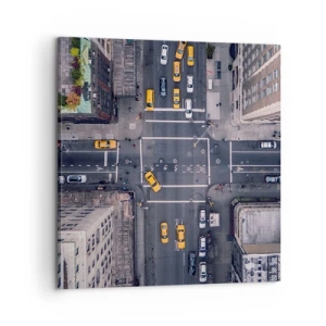 Bild auf Leinwand - Leinwandbild - Eine einfache Wahl - 60x60 cm