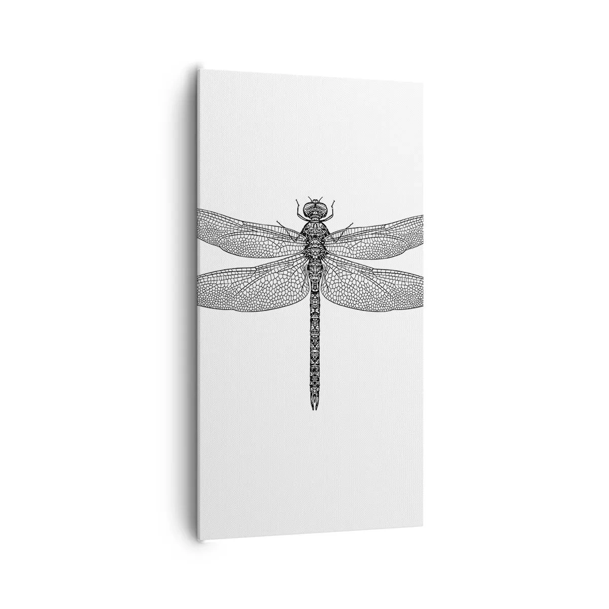 Bild auf Leinwand - Leinwandbild - Präzision der Natur - 65x120 cm