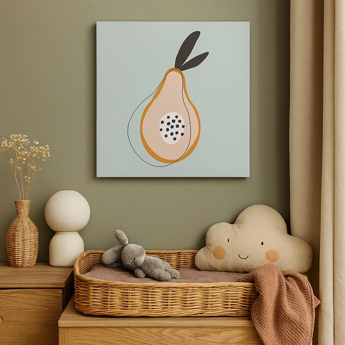 Bild auf Leinwand - Leinwandbild - Durchdringe die Natur der Dinge - 30x30 cm