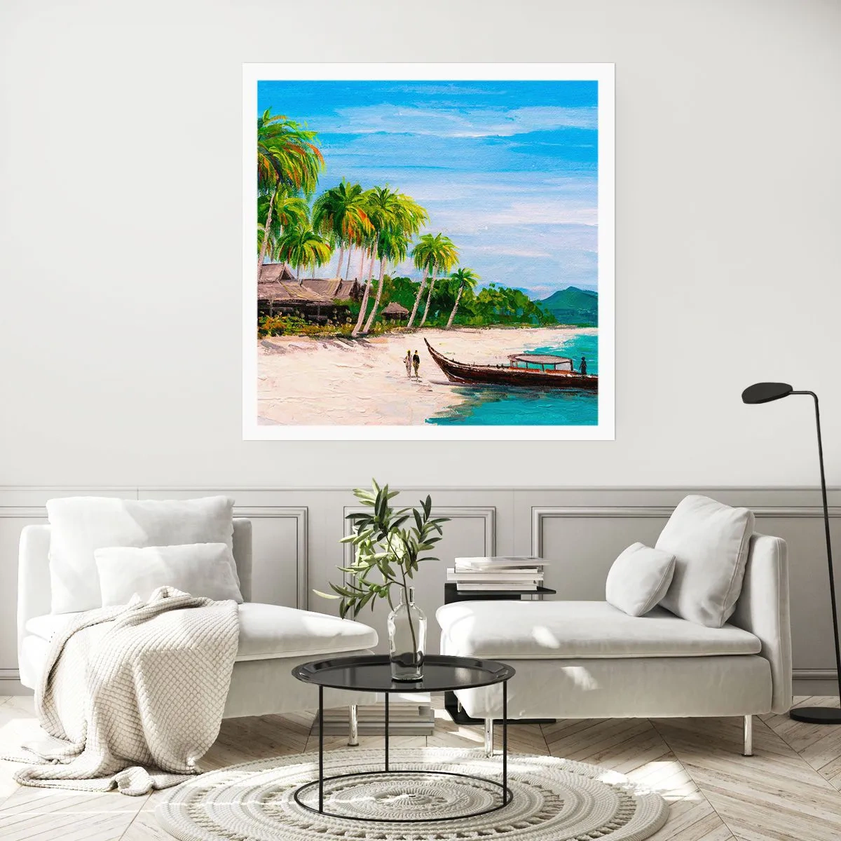 Poster - Exotischer Traum - 60x60 cm