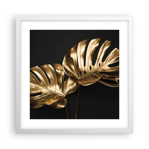 Poster in einem weißen Rahmen - Die Schätze der Natur - 40x40 cm