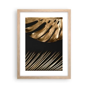 Poster in einem Rahmen aus heller Eiche - Anders und genauso teuer - 30x40 cm