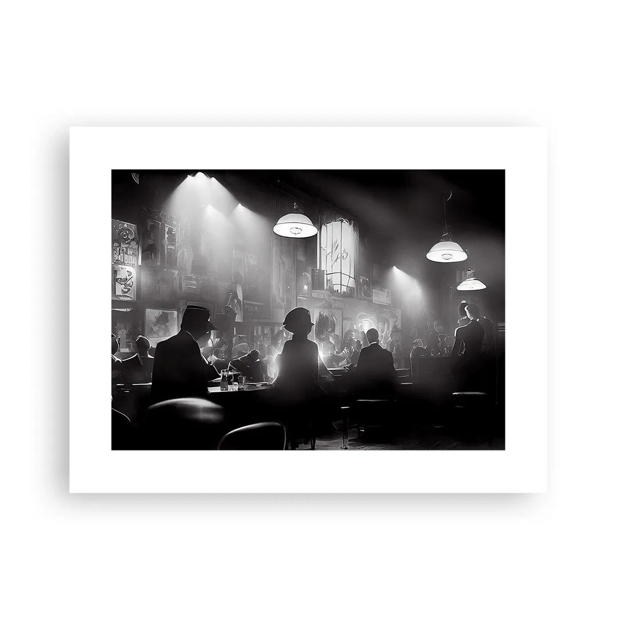 Poster - In Jazz-Atmosphäre - 40x30 cm