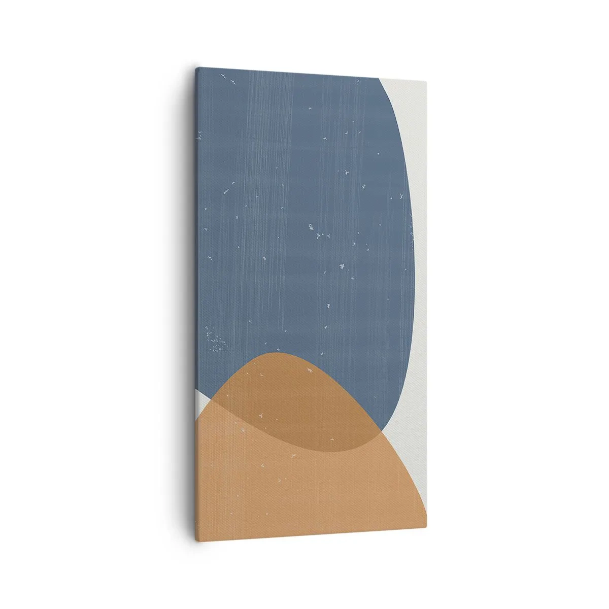 Bild auf Leinwand - Leinwandbild - Ovale und Einflüsse - 55x100 cm