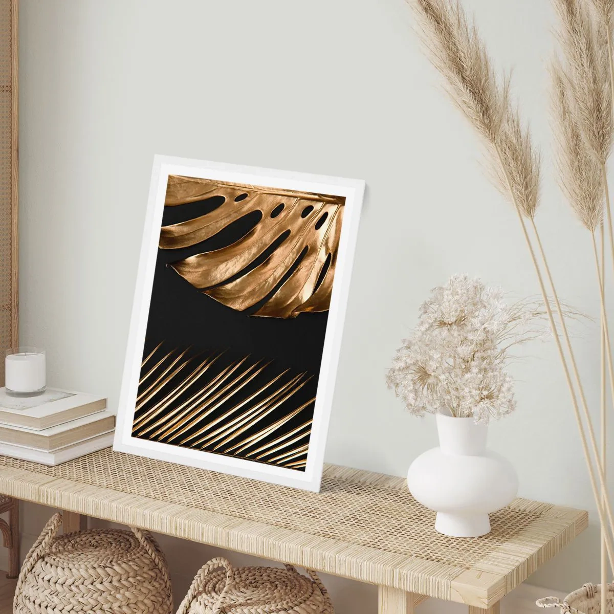 Poster in einem weißen Rahmen - Anders und genauso teuer - 70x100 cm