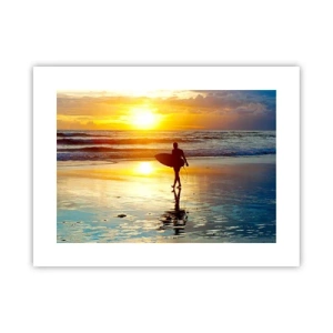 Poster - Die Rückkehr des Kriegers - 40x30 cm