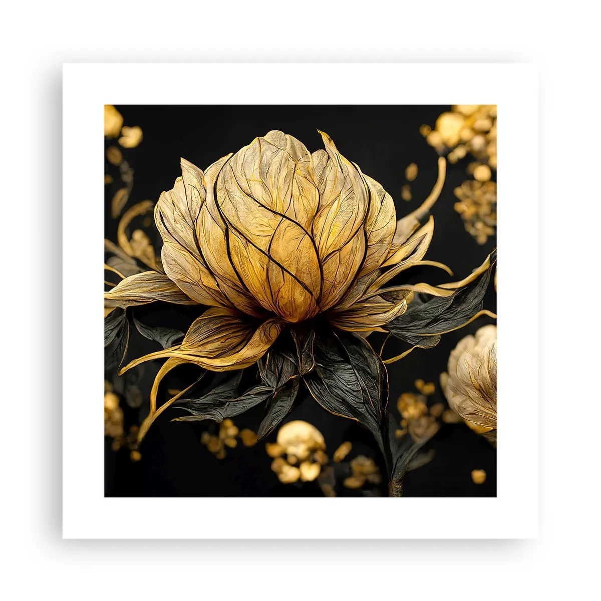 Poster - Subtile Zerbrechlichkeit - 40x40 cm