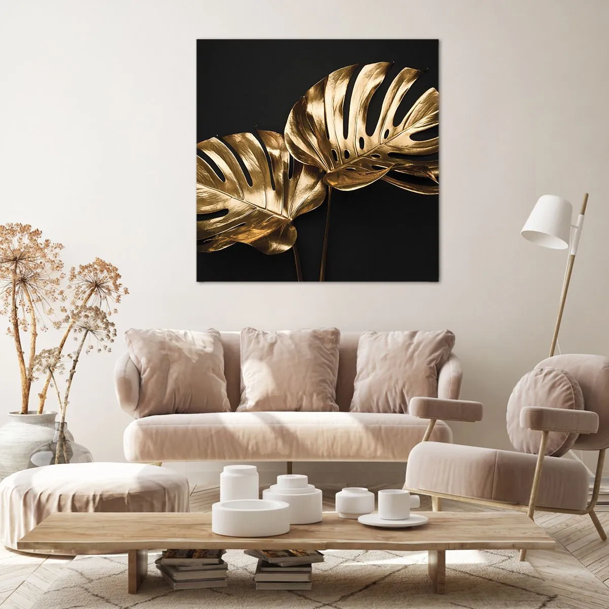 Bild auf Leinwand - Leinwandbild - Die Schätze der Natur - 30x30 cm