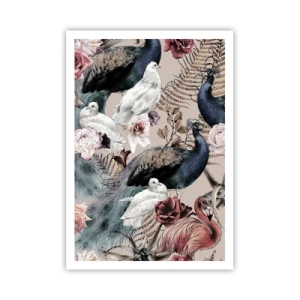 Poster - Im Schlossgarten - 70x100 cm