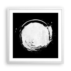 Poster in einem weißen Rahmen - Gute Möglichkeit - 50x50 cm