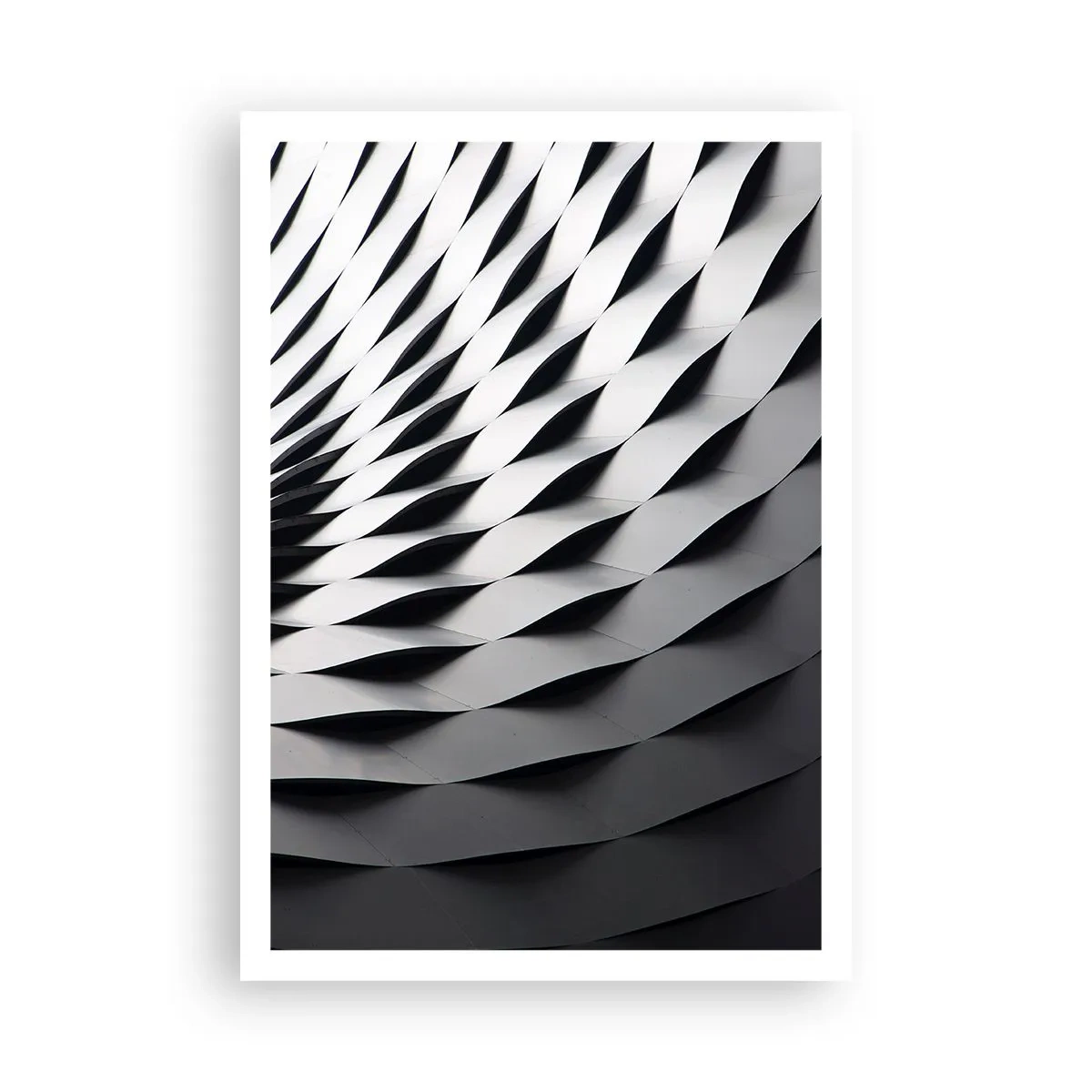 Poster - Auf der Oberfläche der Wellen - 70x100 cm