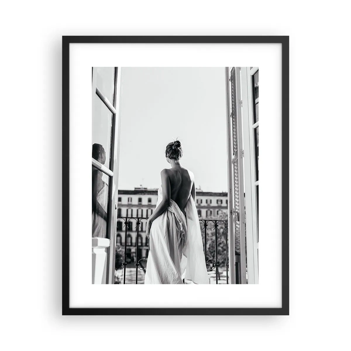 Poster in einem schwarzem Rahmen - Erweckung der Sinne - 40x50 cm