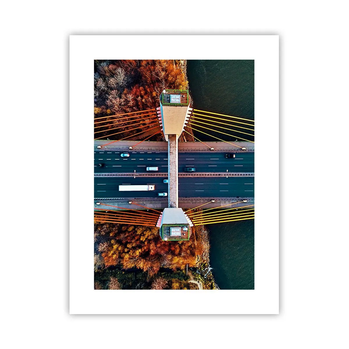 Poster - Jenseits der Gewässer, jenseits der Wälder - 30x40 cm