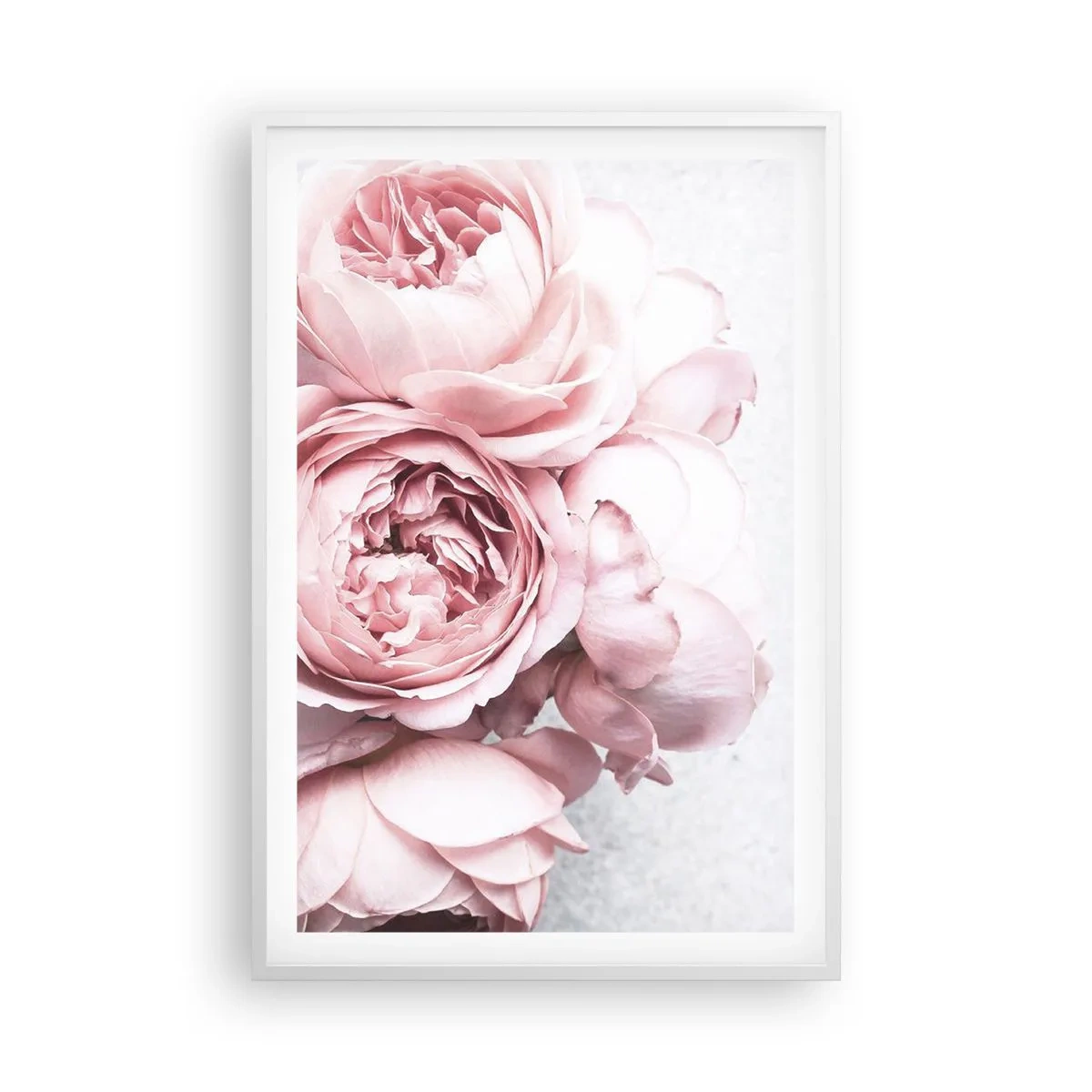 Poster in einem weißen Rahmen - Für Romantiker - 61x91 cm