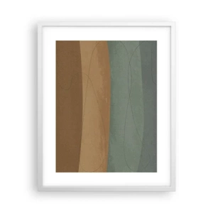 Poster in einem weißen Rahmen - Horizontale Komposition - 40x50 cm