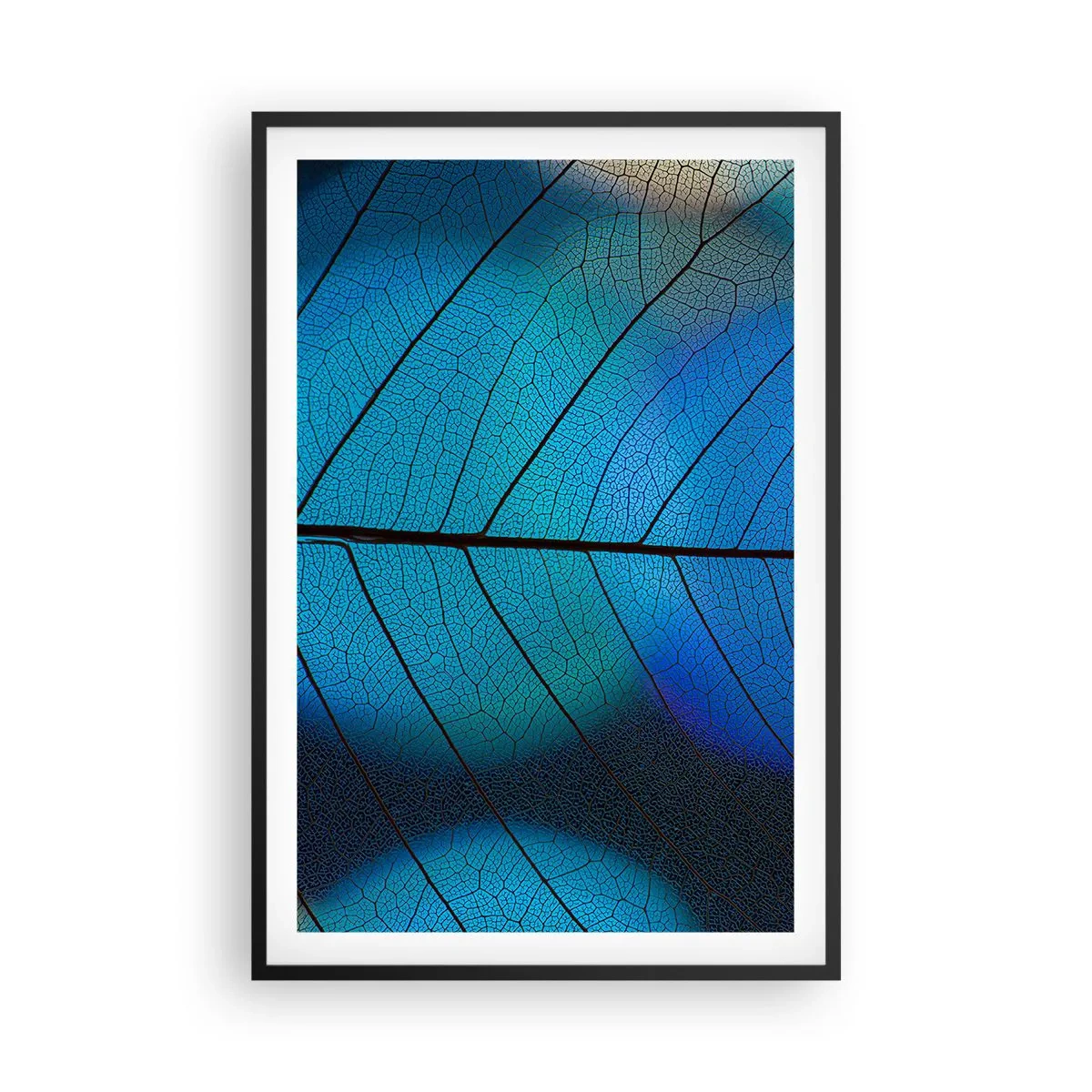 Poster in einem schwarzem Rahmen - Komplizierte Konstruktion - 61x91 cm