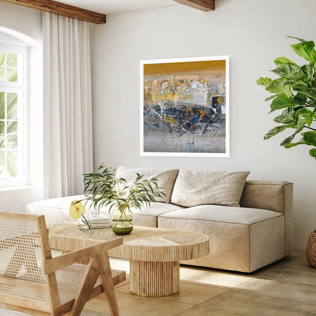 Poster - Alles wird gut - 60x60 cm