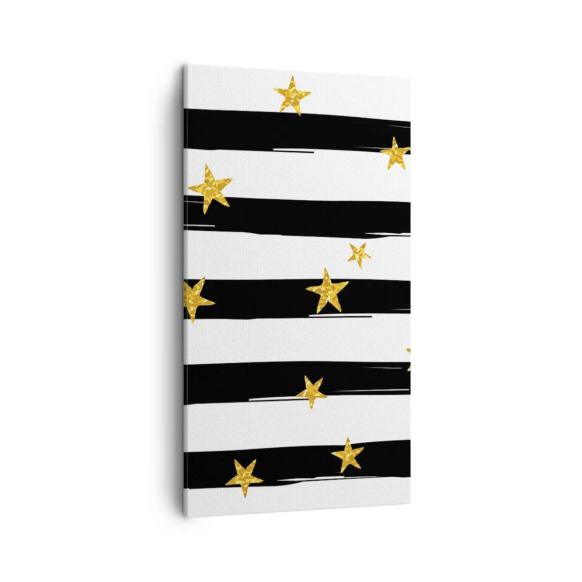 Bild auf Leinwand - Leinwandbild - Wir wurden alle unter einem glücklichen Stern geboren - 45x80 cm