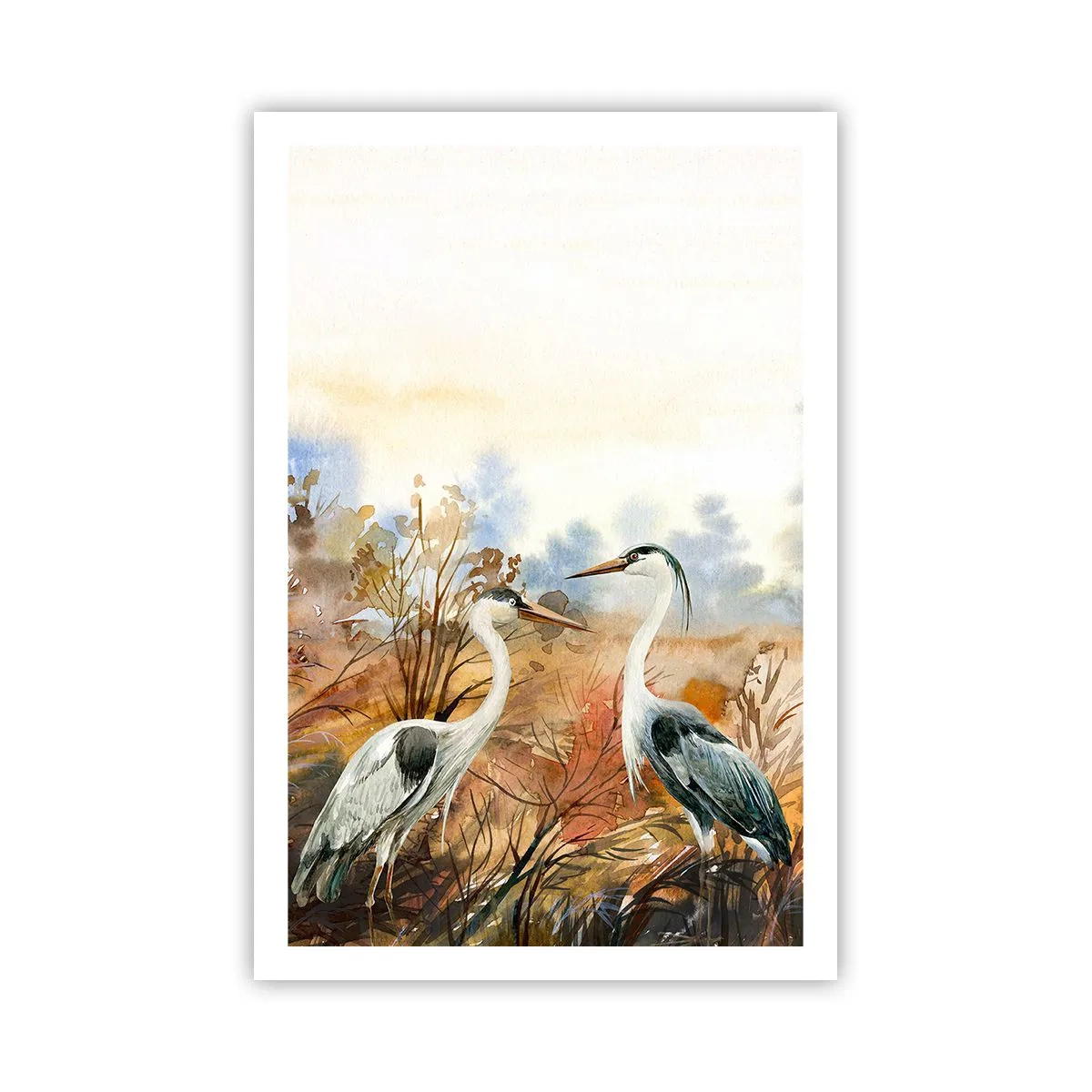 Poster - Wohin im Herbst? - 61x91 cm