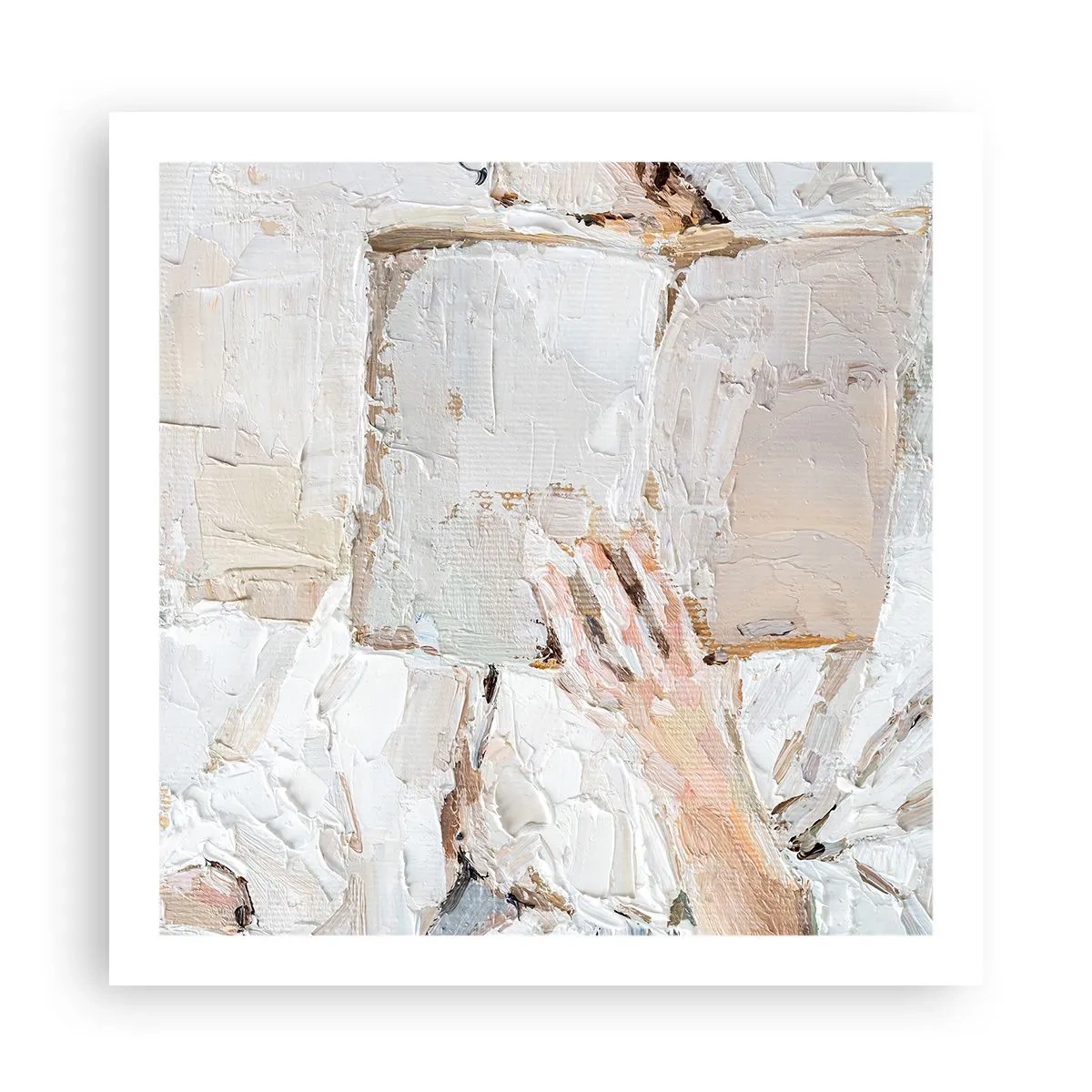 Poster - In einer anderen Welt - 60x60 cm