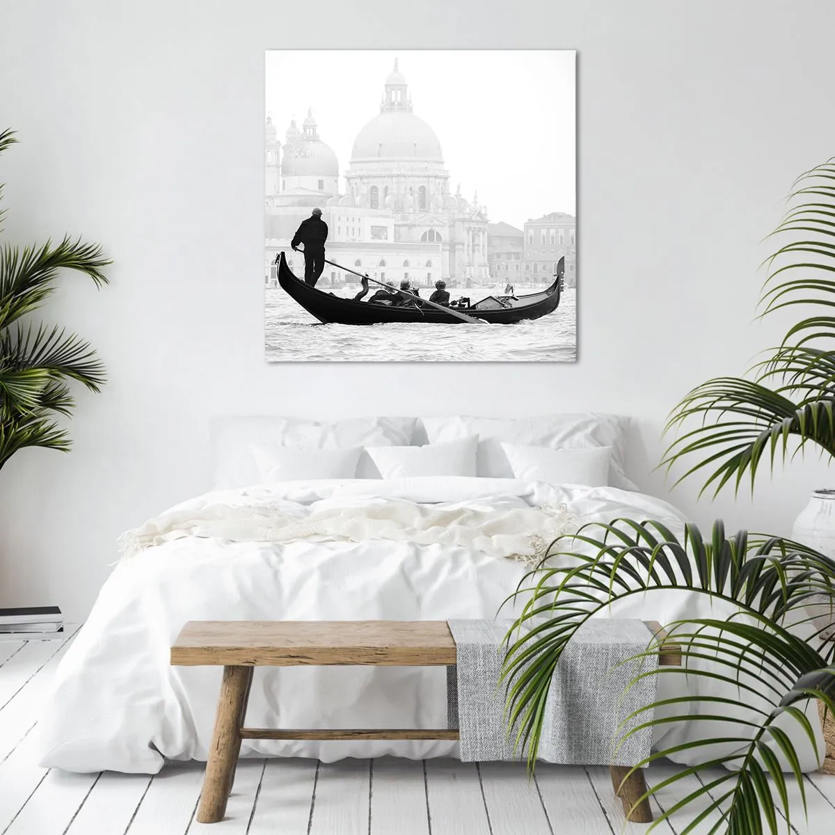 Bild auf Leinwand - Leinwandbild - Reise zu den Quellen der Schönheit - 40x40 cm