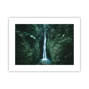 Poster - Tropisches Spa - 40x30 cm