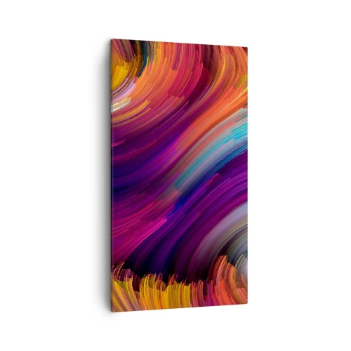 Bild auf Leinwand - Leinwandbild - Der Beginn einer neuen Welt - 45x80 cm