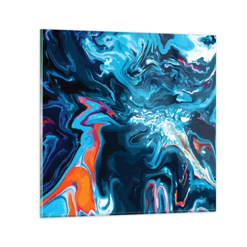 Glasbild - Bild auf glas - Reise ins Zentrum des Himmels - 70x70 cm