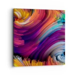 Bild auf Leinwand - Leinwandbild - Der Beginn einer neuen Welt - 40x40 cm