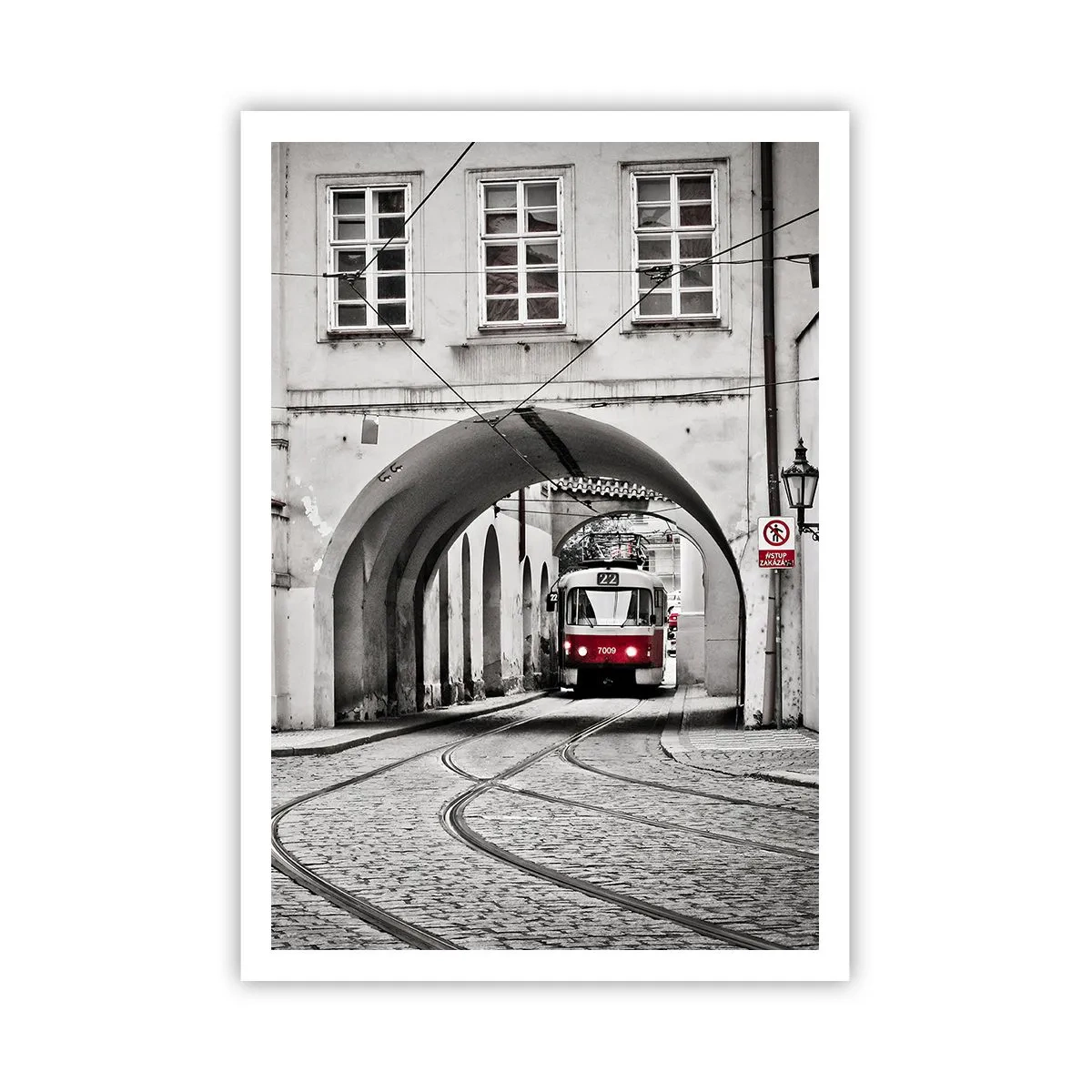 Poster - Durch das Stadtlabyrinth - 70x100 cm
