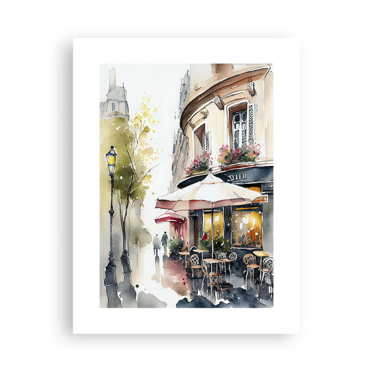 Poster - Pariser Morgen - 30x40 cm
