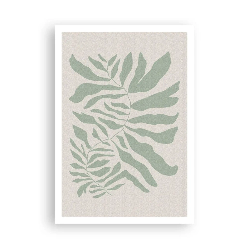 Poster - Smaragdzweig - 70x100 cm