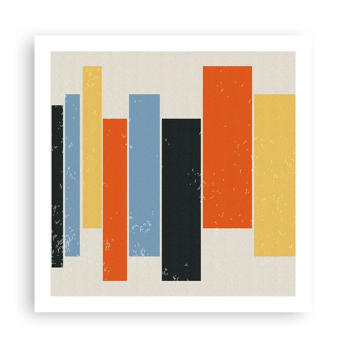 Poster - Musiknotation - 60x60 cm