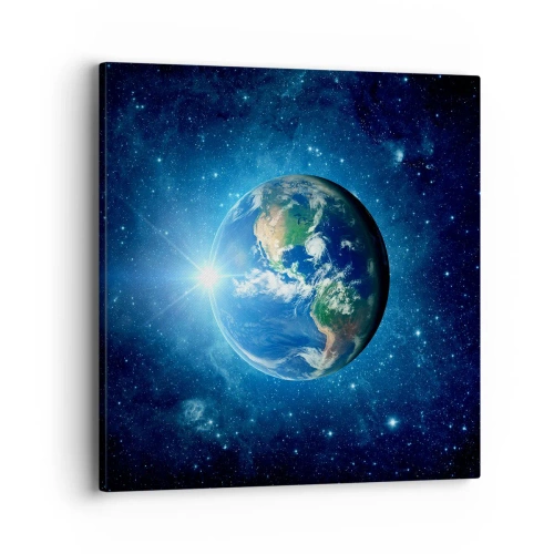 Bild auf Leinwand - Leinwandbild - Wir sind im Himmel - 40x40 cm