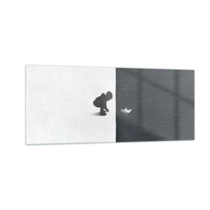 Glasbild - Bild auf glas - Tolle Expedition - 100x40 cm