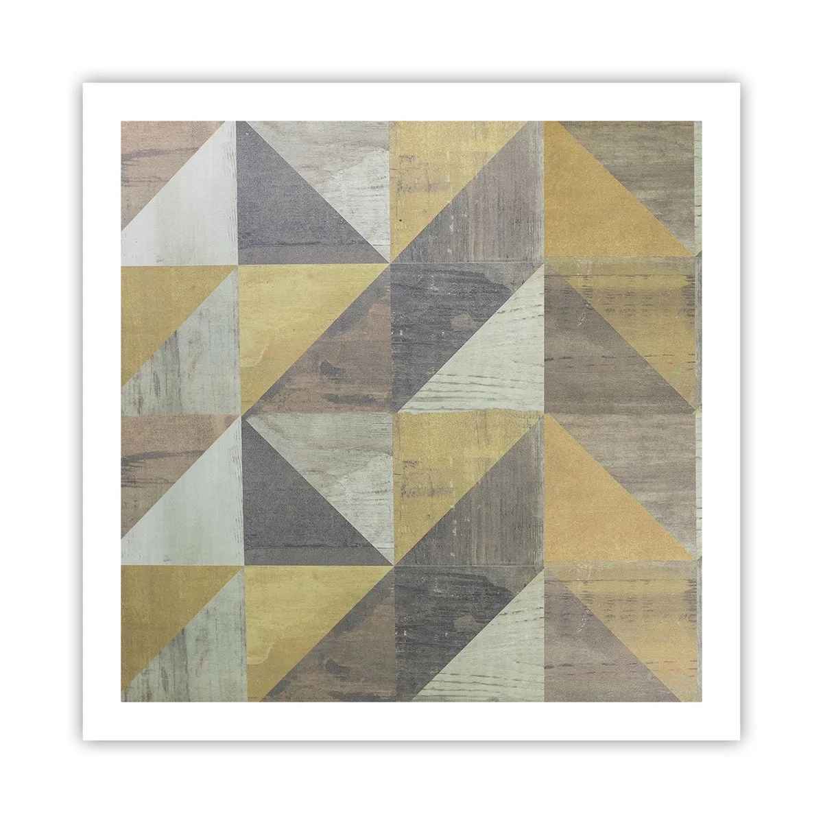 Poster - Am Winkel des Dreiecks - 60x60 cm