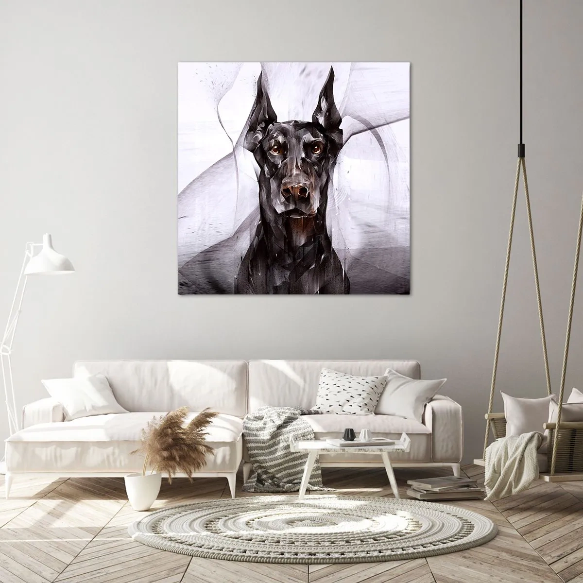 Bild auf Leinwand - Leinwandbild - Edelgeboren - 40x40 cm