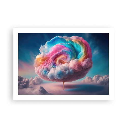 Poster - Traum von einem Vergnügungspark - 70x50 cm