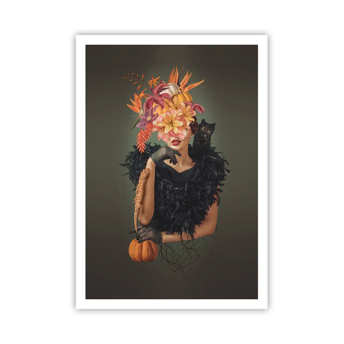 Poster - Der Zauber einer Hexe - 70x100 cm