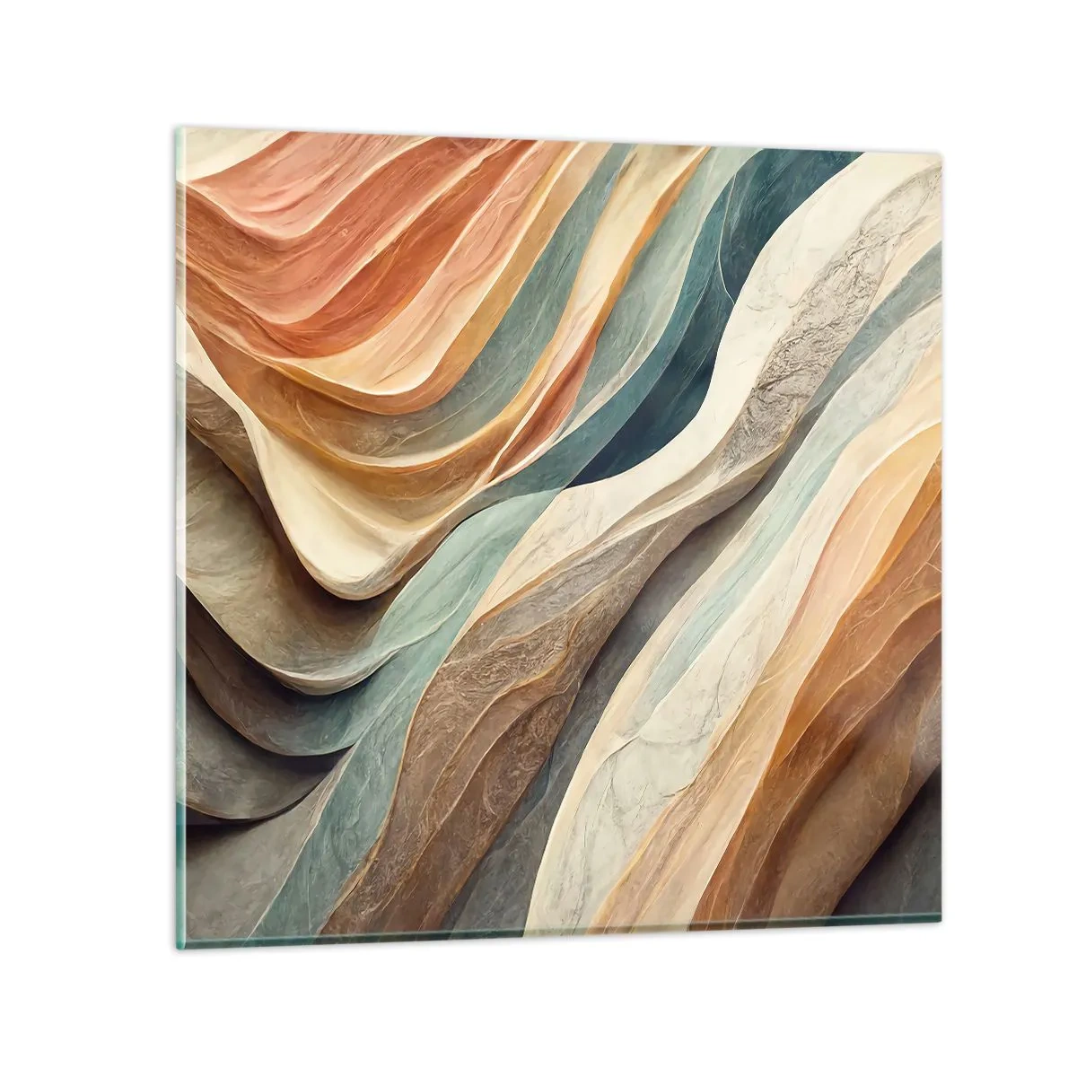 Glasbild - Bild auf glas - Moment vor der Veränderung - 50x50 cm