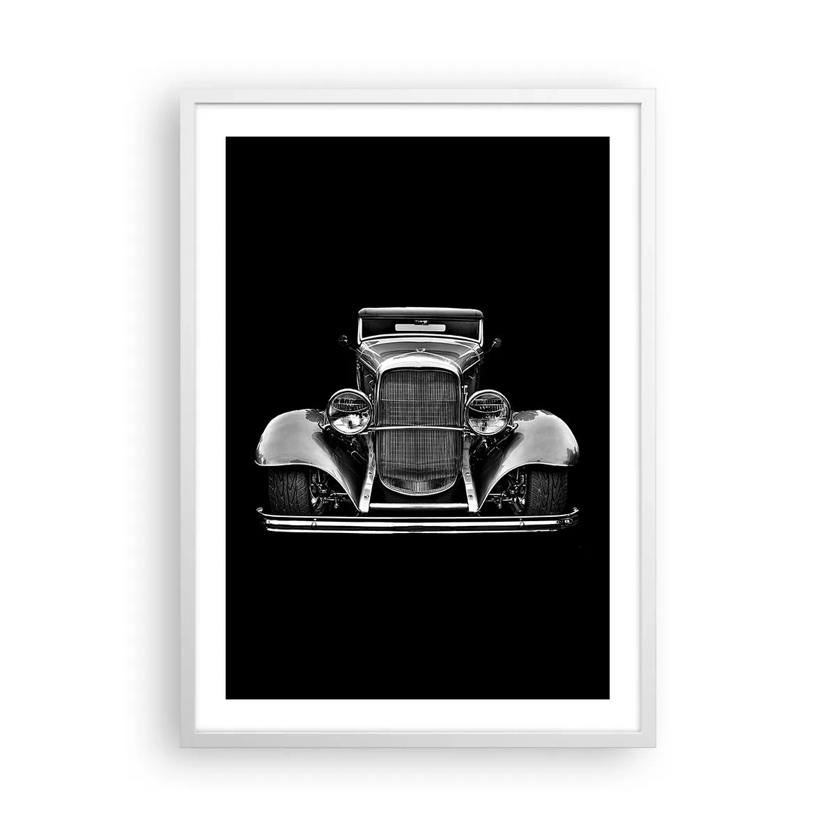 Poster in einem weißen Rahmen - Wahrer Gentleman - 50x70 cm