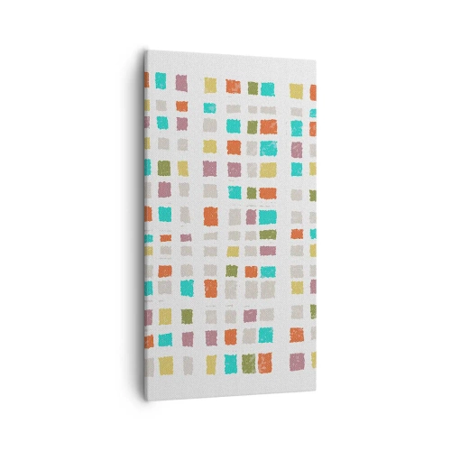 Bild auf Leinwand - Leinwandbild - Unbekanntes Spiel - 55x100 cm