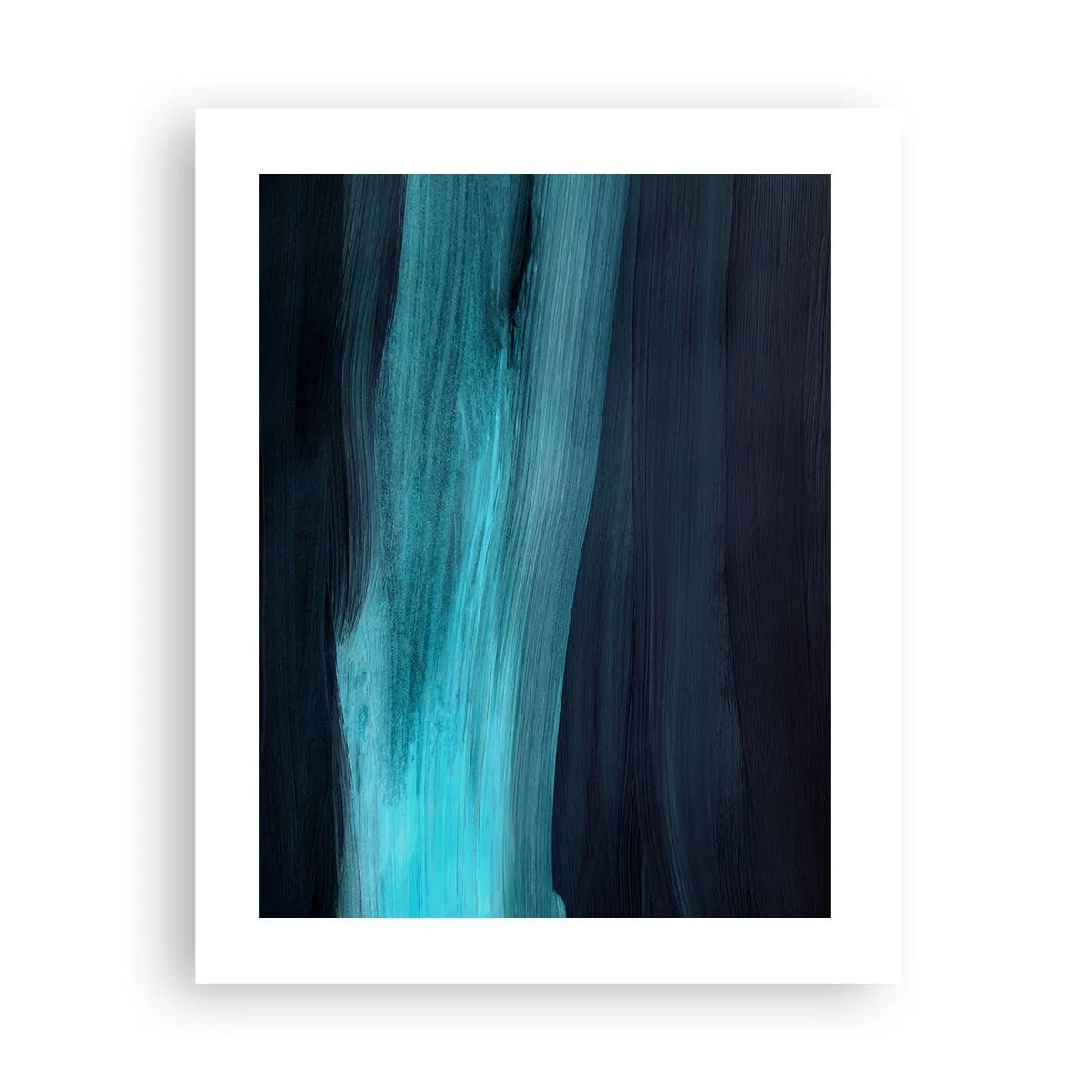 Poster - Gehen Sie mit dem Strom - 40x50 cm