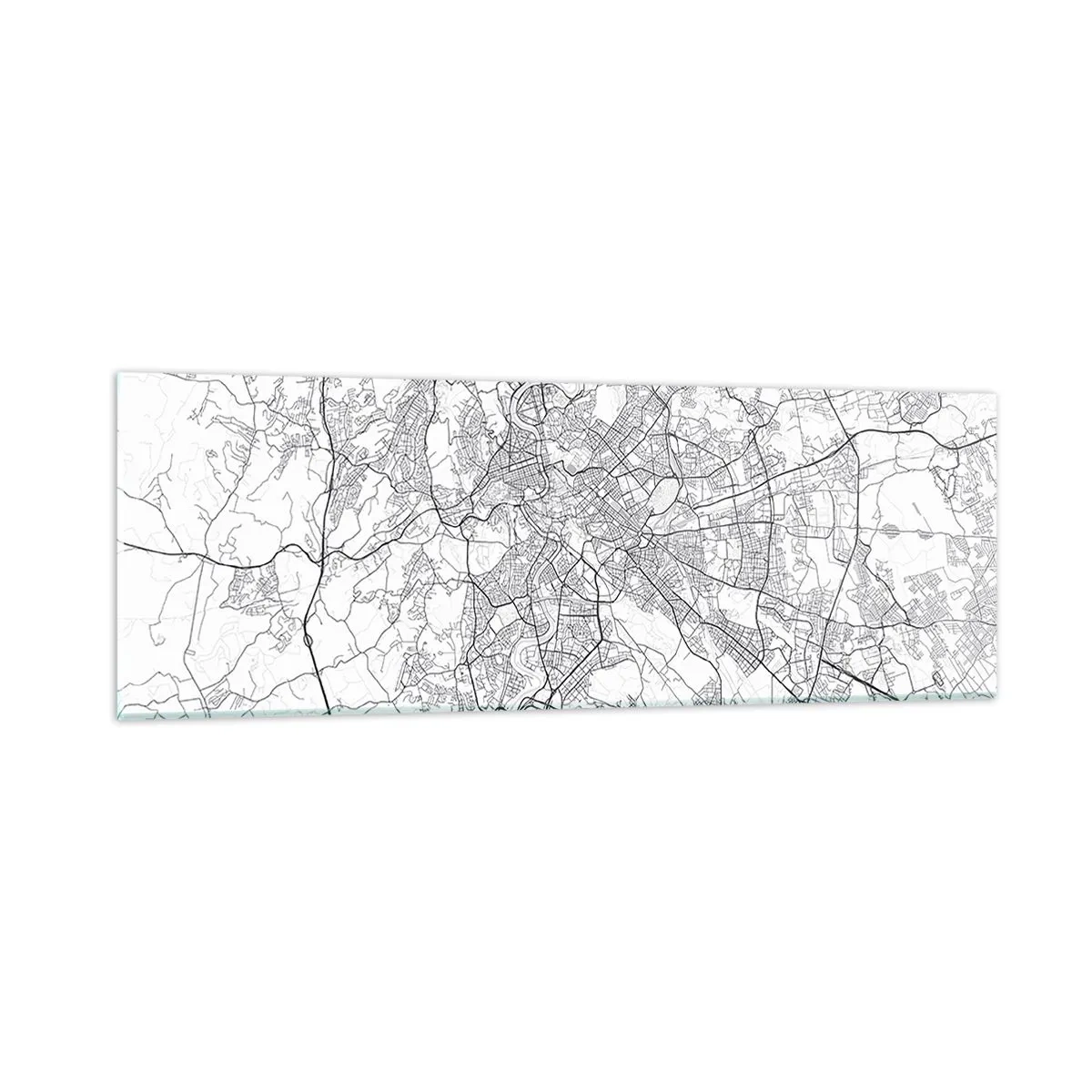 Glasbild - Bild auf glas - Römischer Kreis - 90x30 cm