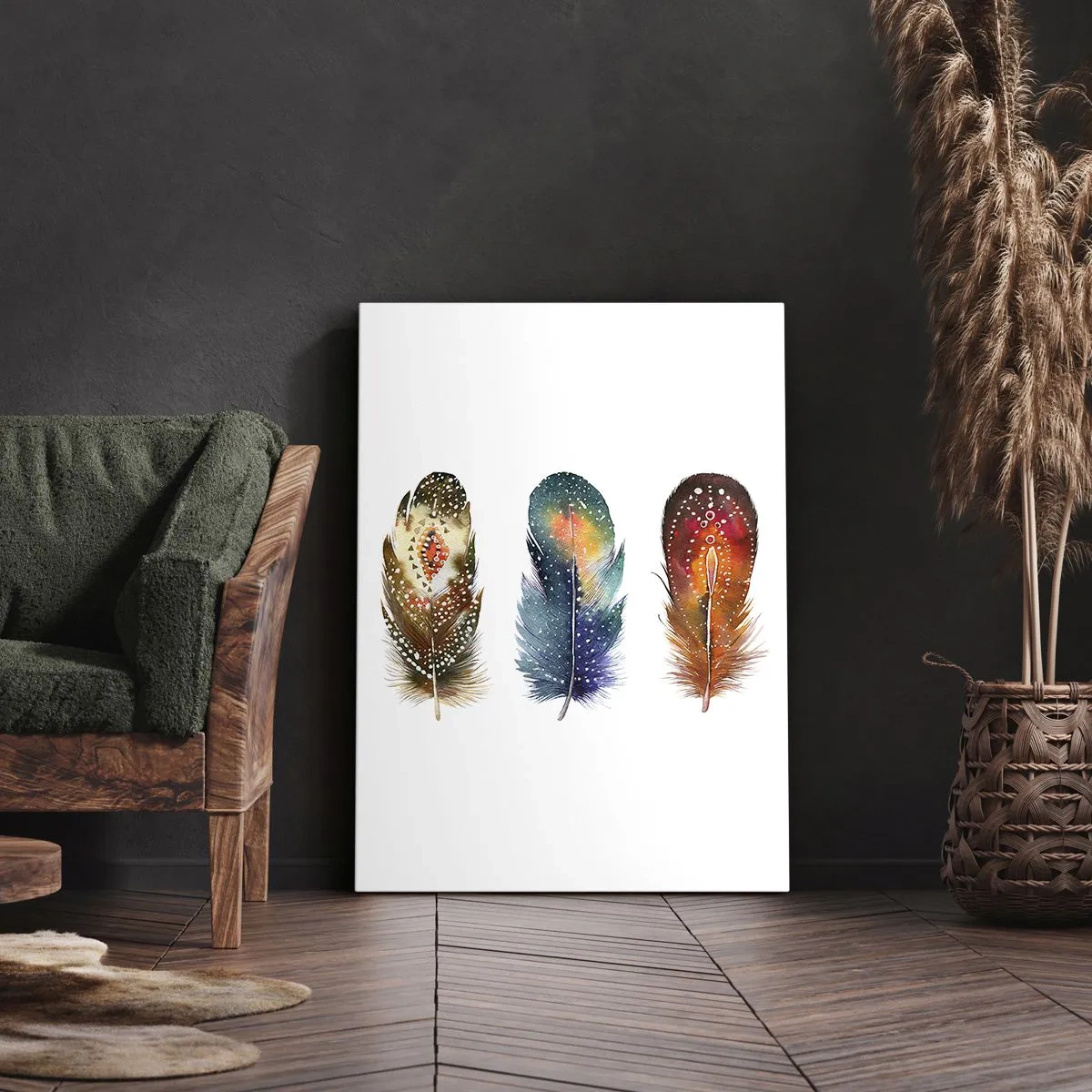 Bild auf Leinwand - Leinwandbild - Rituale, Zeremonien, Geheimnisse - 55x100 cm