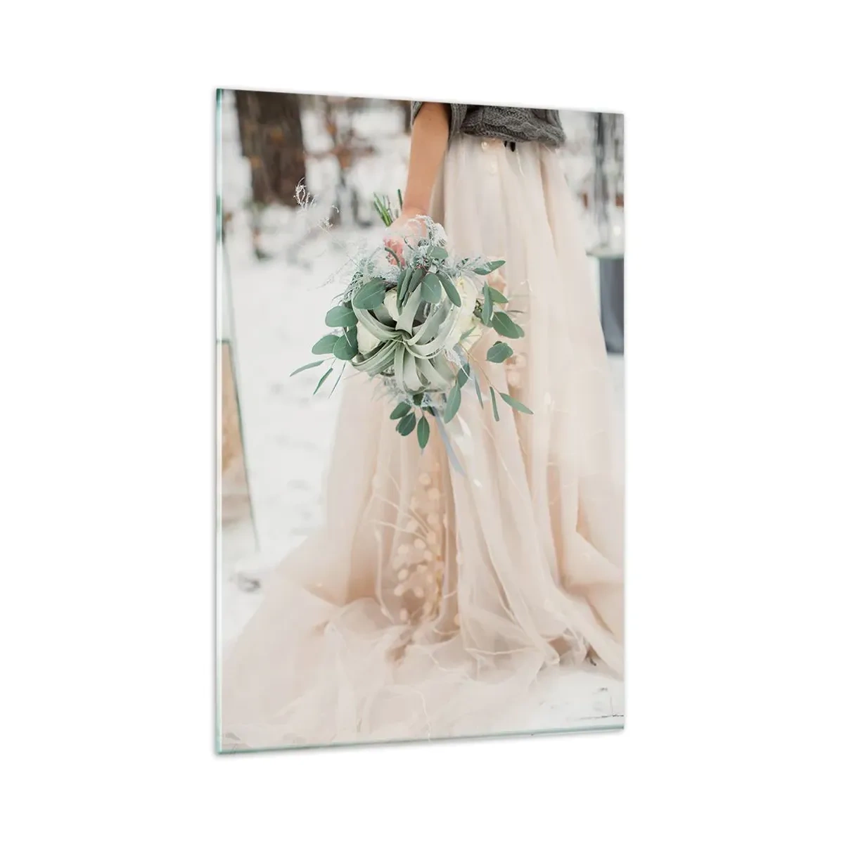 Glasbild - Bild auf glas - Und sie lebten glücklich bis ans Ende - 80x120 cm