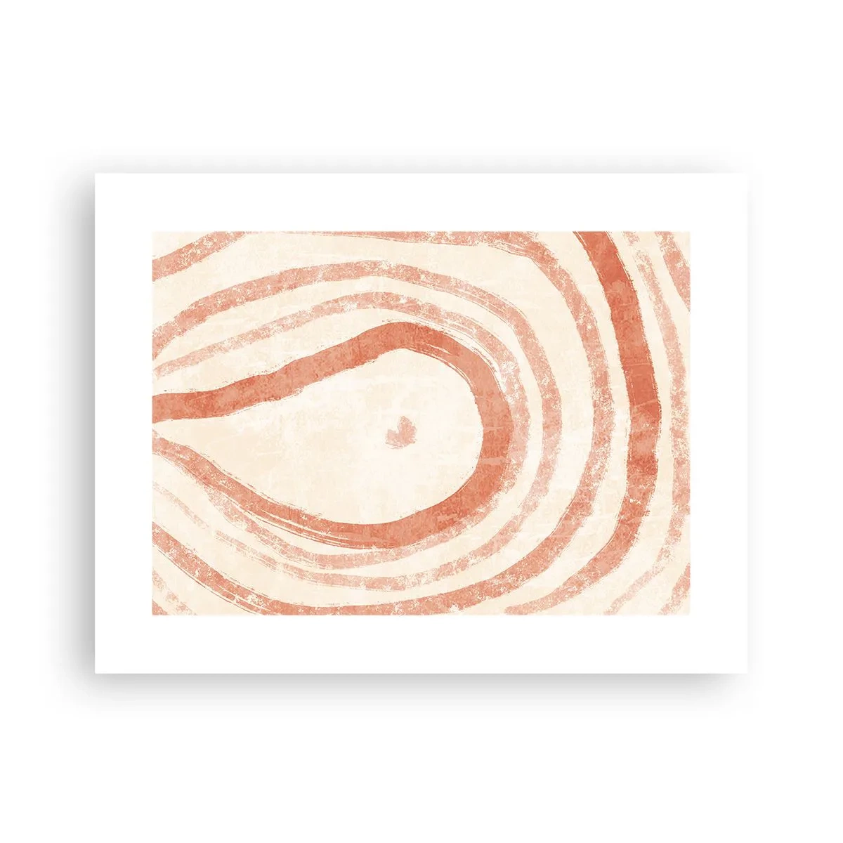 Poster - Korallenkreise – Komposition - 40x30 cm