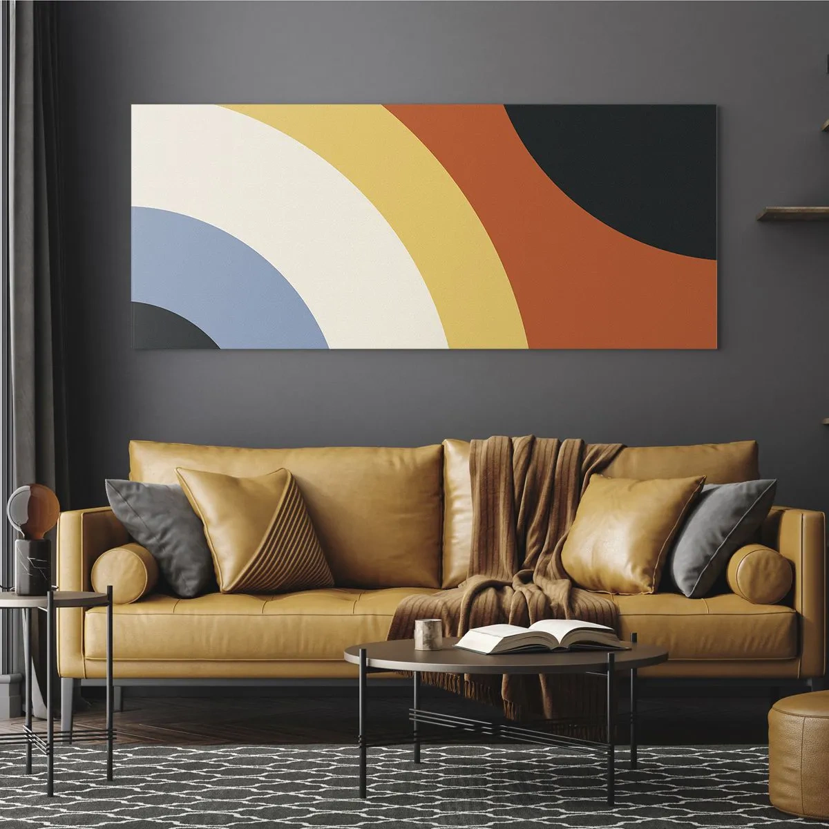 Glasbild - Bild auf glas - Zu mir selbst - 100x40 cm